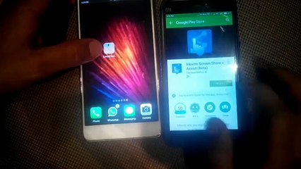 How to share mobile screen with another mobile