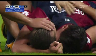 Diego Laxalt Goal HD - Genoa 1-0 Chievo - 20.09.2017