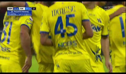 Alessandro Gamberini Goal HD - Genoa 1-1 Chievo - 20.09.2017