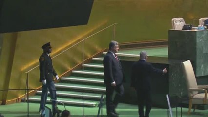 BM 72. Genel Kurulu - Ukrayna Devlet Başkanı Poroşenko - New