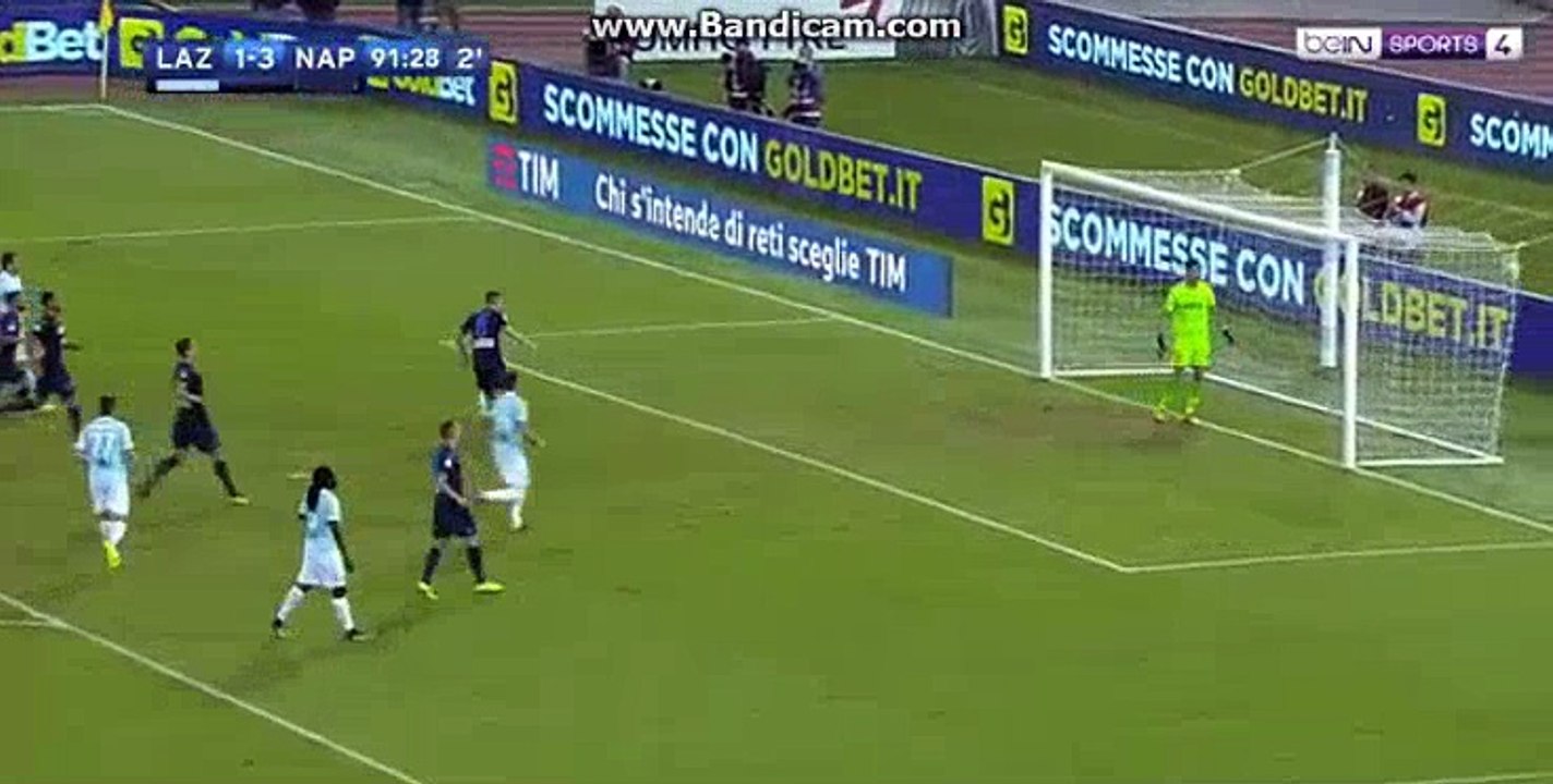 Lazio 1 - 4	 Napoli