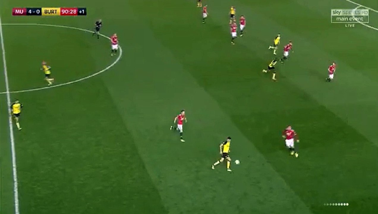 Lloyd Dyer Goal HD - Manchester United	4-1	Burton 20.09.2017
