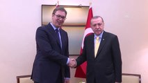 Cumhurbaşkanı Erdoğan, Sırbistan Cumhurbaşkanı Vucic'i Kabul Etti - New