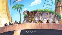 Luffy meets Masira - Luffy and the rest get eaten by a huge Turtle #485