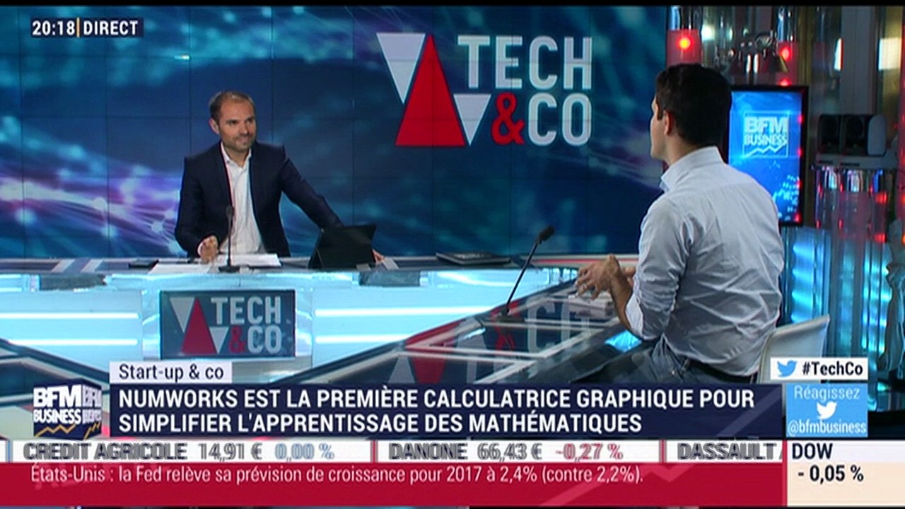Start-up & Co: Numworks, la première calculatrice graphique qui simplifie l'apprentissage des mathématiques - 20/09