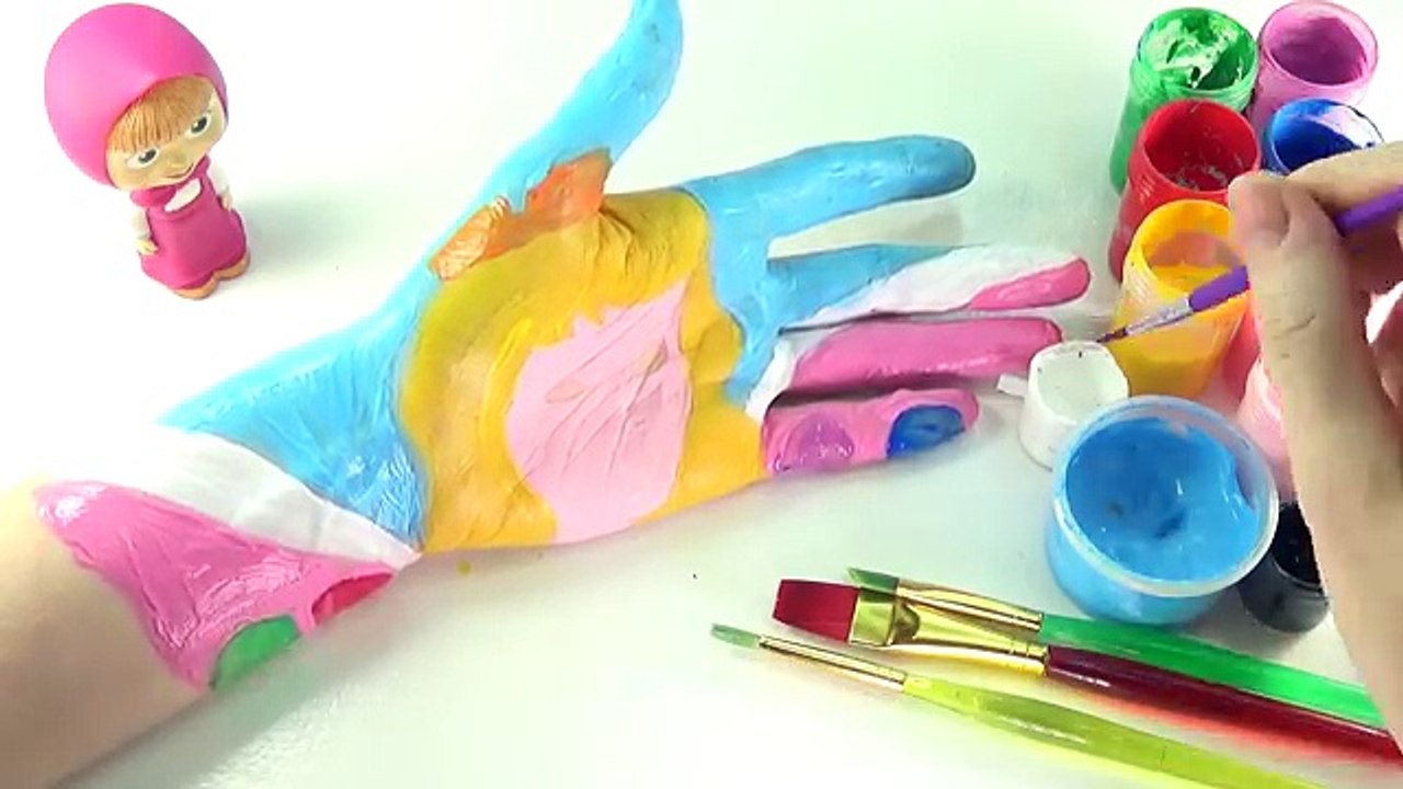 Learning Colors Video for Children Body Painting | Learn Colors with Body Paint for Kids
