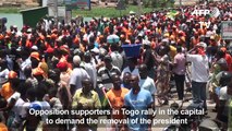 Rival protests in Togo as government blasts street 'coup d'etat'
