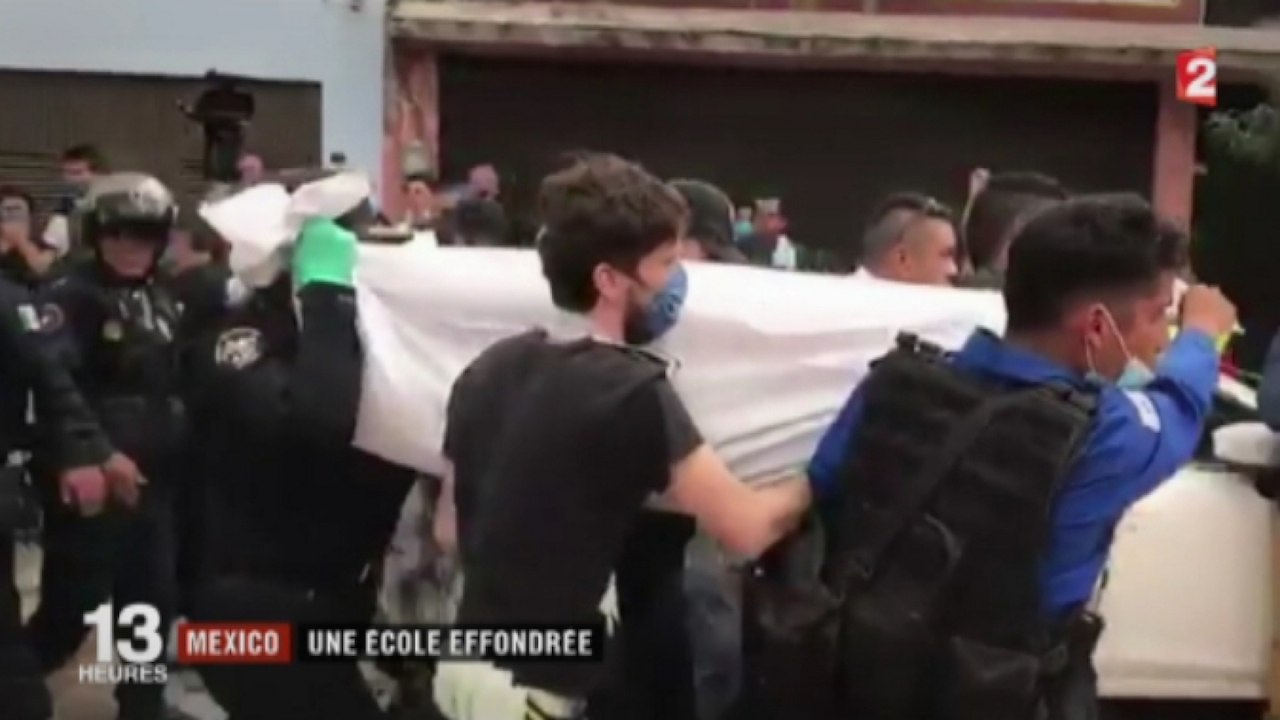 [Zap Actu] Séisme au Mexique : un séisme de magnitude 7,1 a touché Mexico (21/09/17)