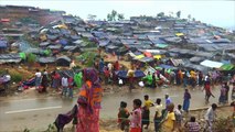 الفيضانات تحاصر المئات من مسلمي الروهينغا في بنغلاديش