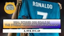 How much do you know about Real Madrid's 73 game scoring streak?