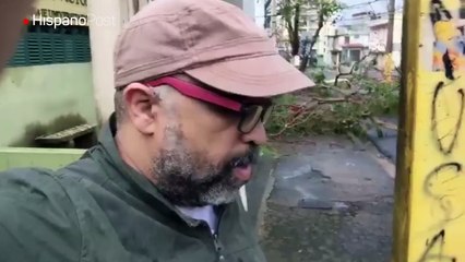 Constatamos la devastación que dejó María en las calles de Puerto Rico