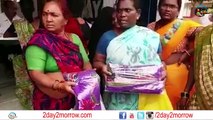 Womens fire on CM KCR , Kavitha, KTR for Batukamma saree's Scheme || 2day 2morrow