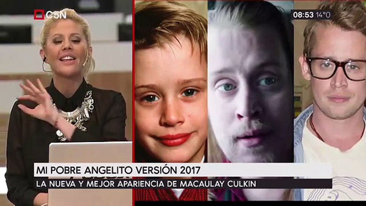 El actor Macaulay Culkin sorprendió con su cambio de look