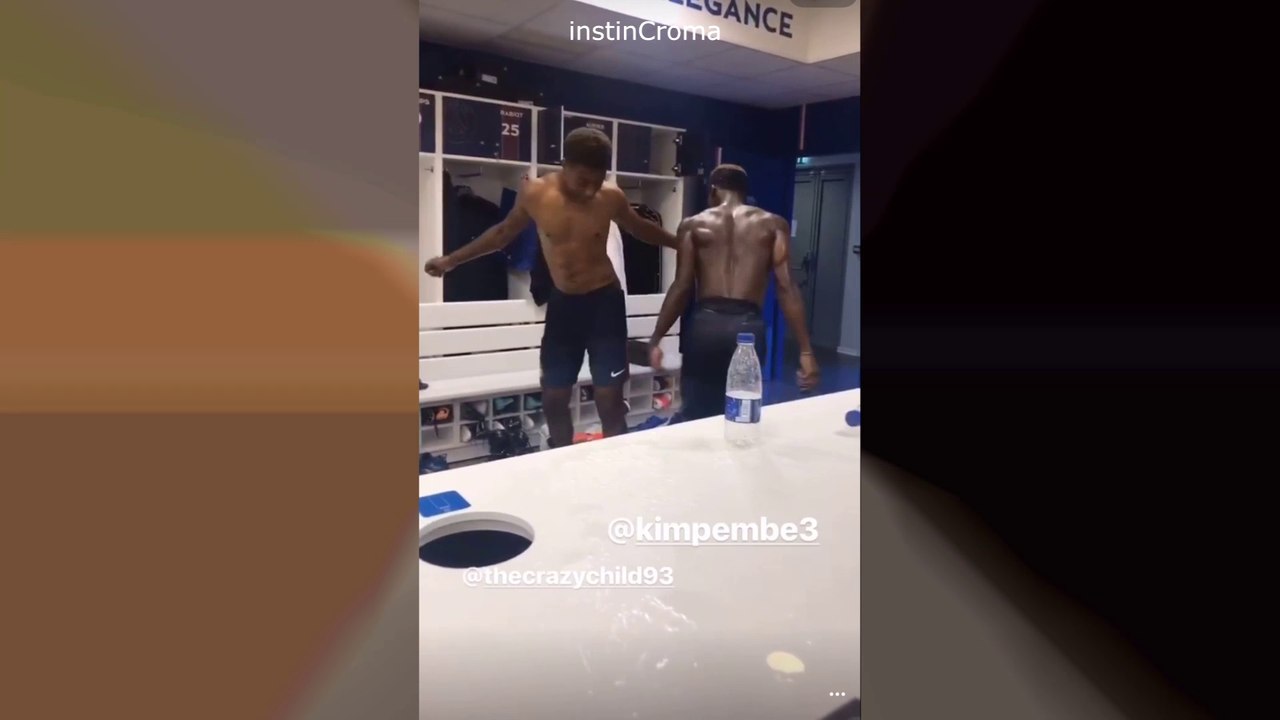 Matuidi, Neymar, Aurier, Kimpembe se lachent sur Naza et Niska  instinZAP Kurzawa Benzema