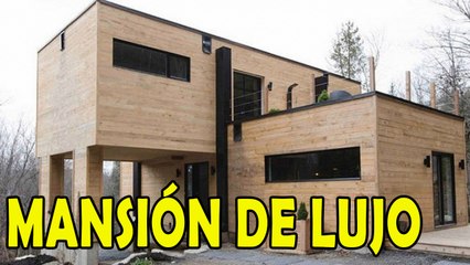 Compró contenedores y los convirtio en una masión
