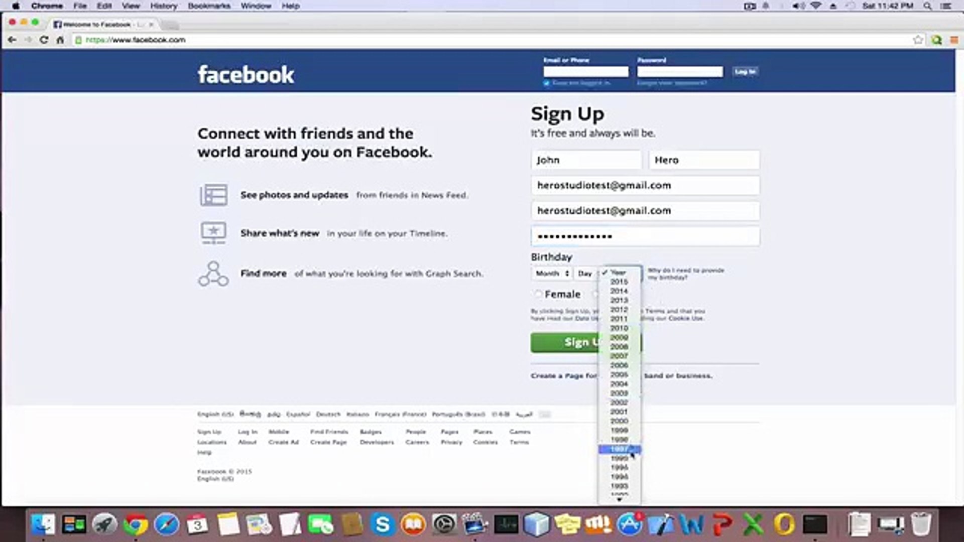 ⁣How to create a Facebook account | How to make a Facebook account | Sign Up