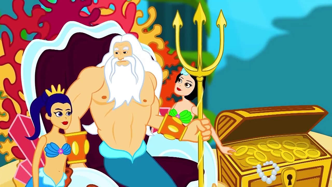 The Little Mermaid in Hindi - 1 Tales + 4 Rhymes  - बच्चों की नयी हिंदी कहानियाँ