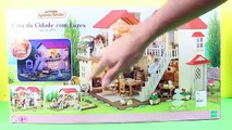 Sylvanian Families House With Lights Review Tour The House of Sylvanian Families ToyToysBrasil