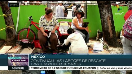 Desbordante, solidaridad de mexicanos ante tragedia tras terremoto