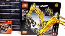 LEGO Technic 42006 Excavator Review and Comparison to LEGO Technic 8043