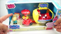 Peppa Pig Carrinho de Sorvete da Rebecca Ice Cream Van Brinquedos KidsToys em Português