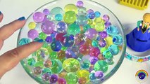 FROZEN ANNA ORBEEZ GLITTER GLOBE How to Make Your Own Glitzi DIY Craft Sequins Colourful Gems