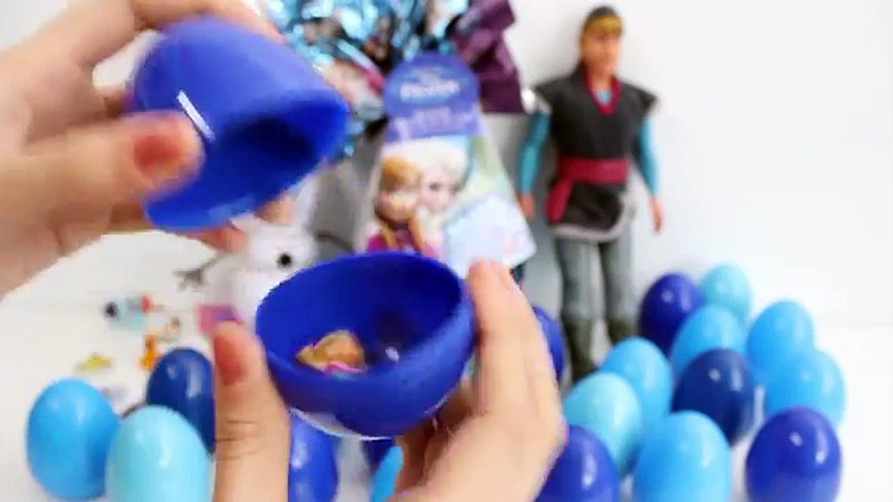 FROZEN EGGS Frozen Osterei Frozen Easter Egg Frozen Huevo de Chocolate Easter Surprise Eggs