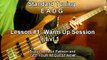 Lesson #1: Warm Up Session Lvl.1 (Bass Exercise) (Play Along Tabs In Video)