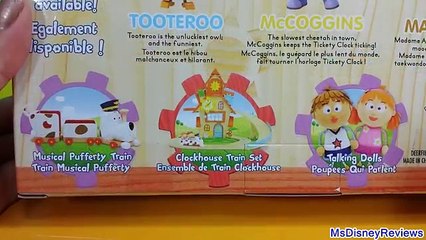 Tickety Toc Playset Tommy,Tallulah,McCoggins, Hopparoo, Tooteroo Madame Au Lait Unboxing Review