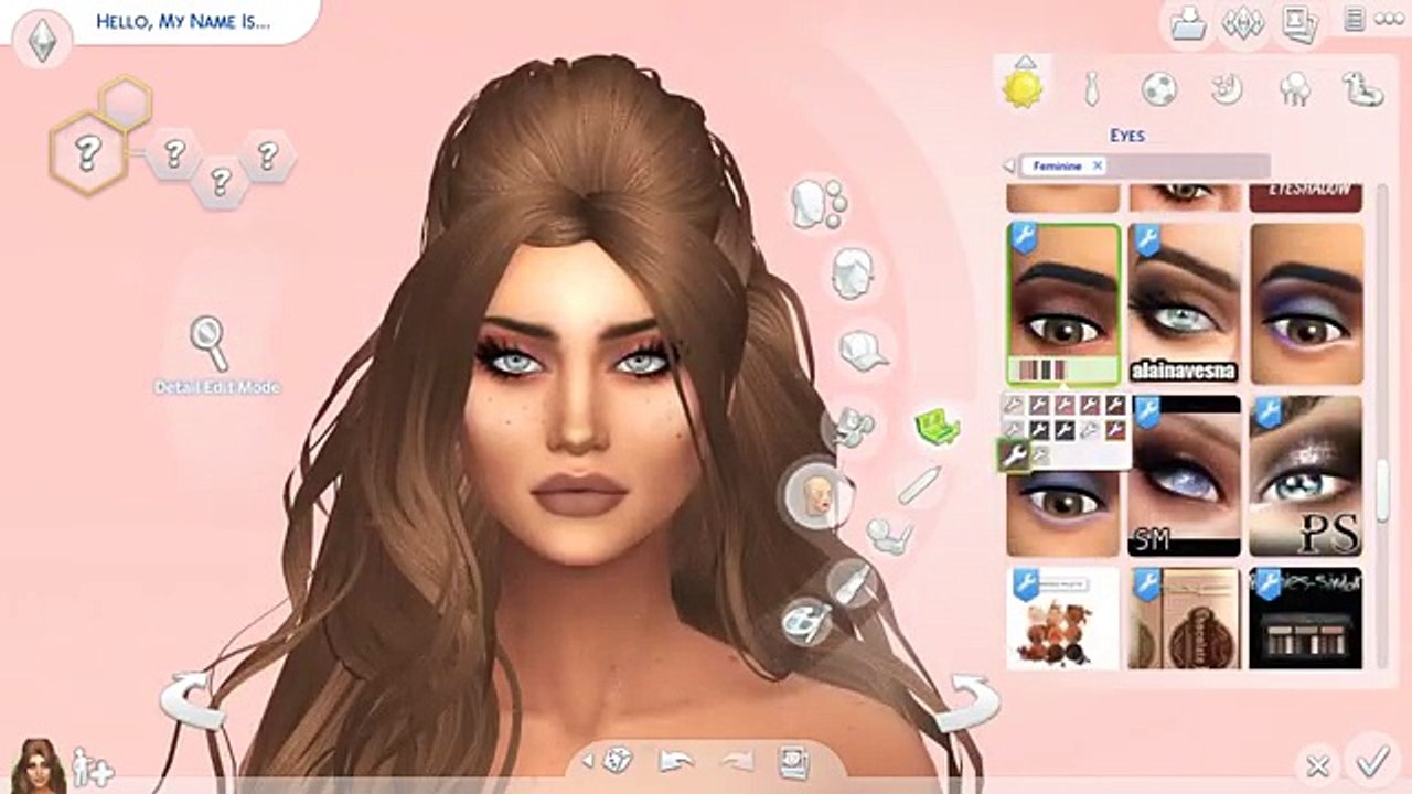 The Sims 4: Classy In Pink | Create A Sim + Full CC list