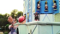 Pokemon Go at Disneyland | Disney Princess catches Pikachu Stop Motion Movie Clips