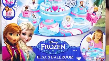 Disney Frozen Toys Elsas Ballroom Glitzi Globes Playset Queen Elsa Anna Olaf Kinder Playtime