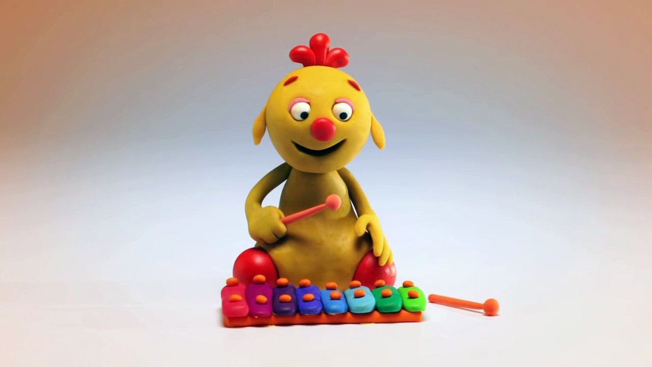 ClayPlay - Play Doh Stop Motion Animation - Xylophone Episode
