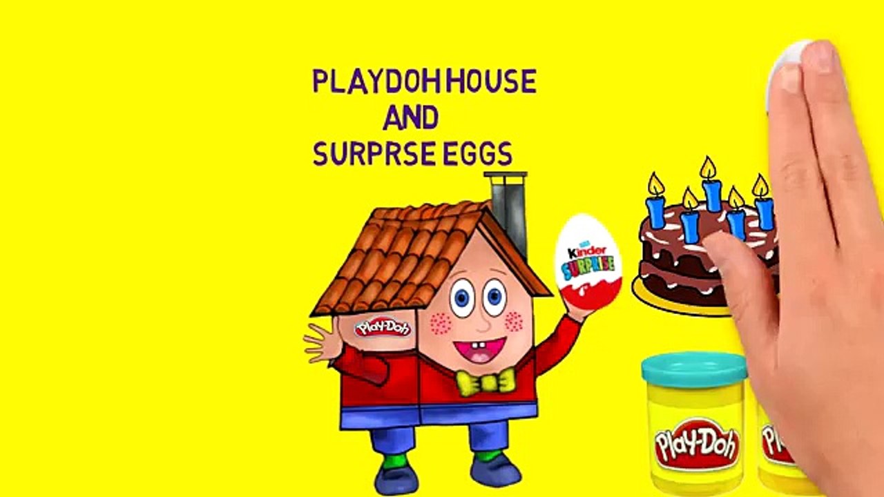 Renkleri Ogreniyorum Ev Boyama Oyun Hamuru Evi Video