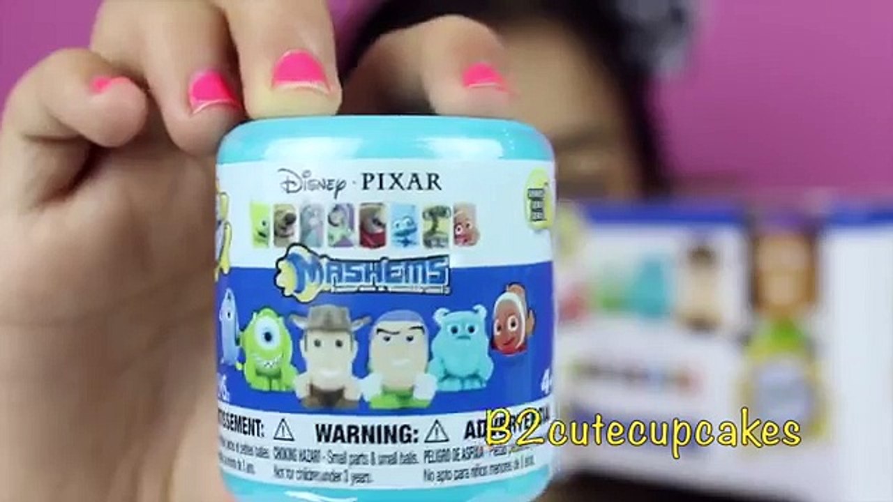 Disney Pixar MashEms Finding Nemo Monsters Inc University Toy Story Toys Unboxing Ep 16