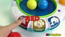 Best Learning Video for Children Learn Colors Bright Start Toy Ball Popping Tower ABC Surprises