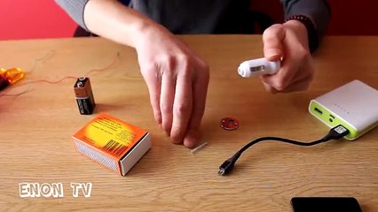 Ev Yapımı Güç Kaynağı ( Telefon Şarj Cihazı) -- How to make a homemade charger (Powerbank)