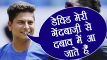 India vs Australia 2nd ODI: Kuldeep Yadav wishes to bold David Warner in every match वनइंडिया हिंदी