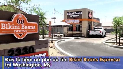 Cánh mày râu xếp hàng nườm nượp để được vào quán cà phê bikini nóng bỏng này