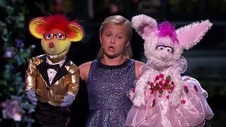 Darci Lynne Kid Ventriloquist Sings With A Little Help From Her Friends - America's Got Talent 2017