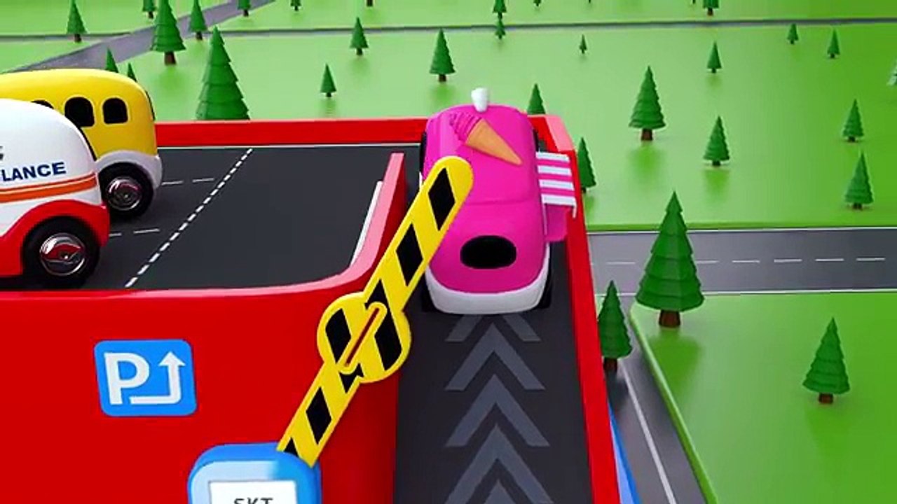 Colors for Children to Learn with Street Vehicles Toys - Shapes & Colors Videos Collection