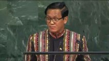 Birmania comparte su preocupación sobre la crisis de Rakáin en la ONU