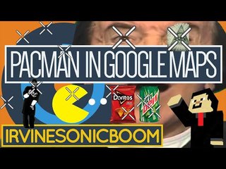 Pac-Man - in Google Maps - at Eastwood City, PH