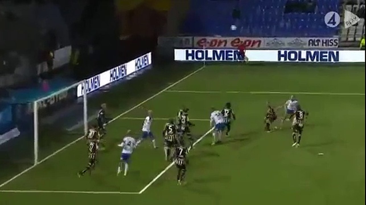Norrkoping 4:1 Hacken (Swedish Allsvenskan 19 September)
