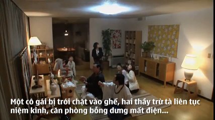 Kinh hoàng sinh vật kỳ lạ tấn công thầy trừ tà Nhật Bản