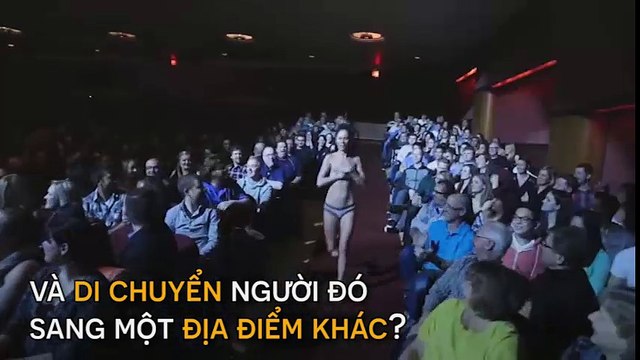 Giải mã ảo thuật lột đồ và làm biến mất cô gái trên sân khấu