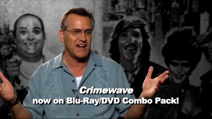 Crimewave (1985) - Clip:  Bruce Campbell Interview