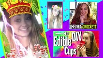 DIY Edible Snapchat Filters | EAT Snapchat | How To Make GIANT Snapchat App Edibles, Food & Treats!