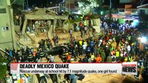 Mexico quake: desperate search for survivors continue, 1 Korean dead