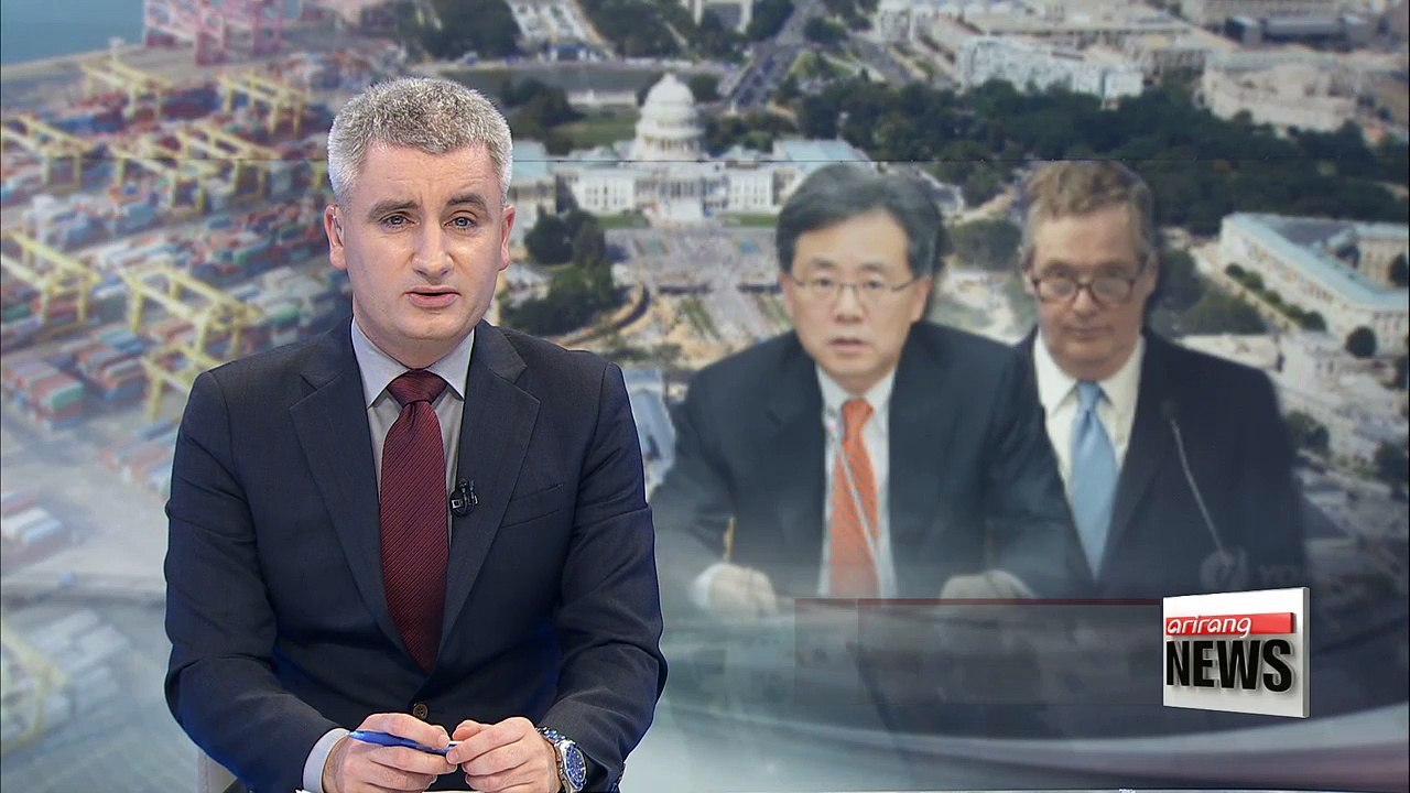 South Korea and U.S. heads of trade met in Washington over Free Trade Agreement